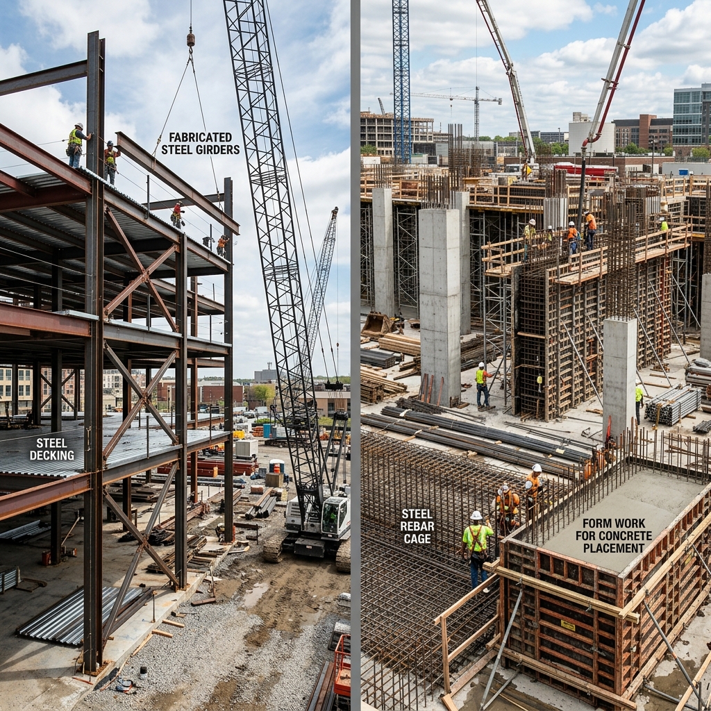 Çelik Yapı mı Betonarme mi